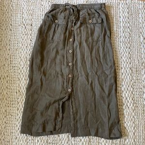 Linen skirt